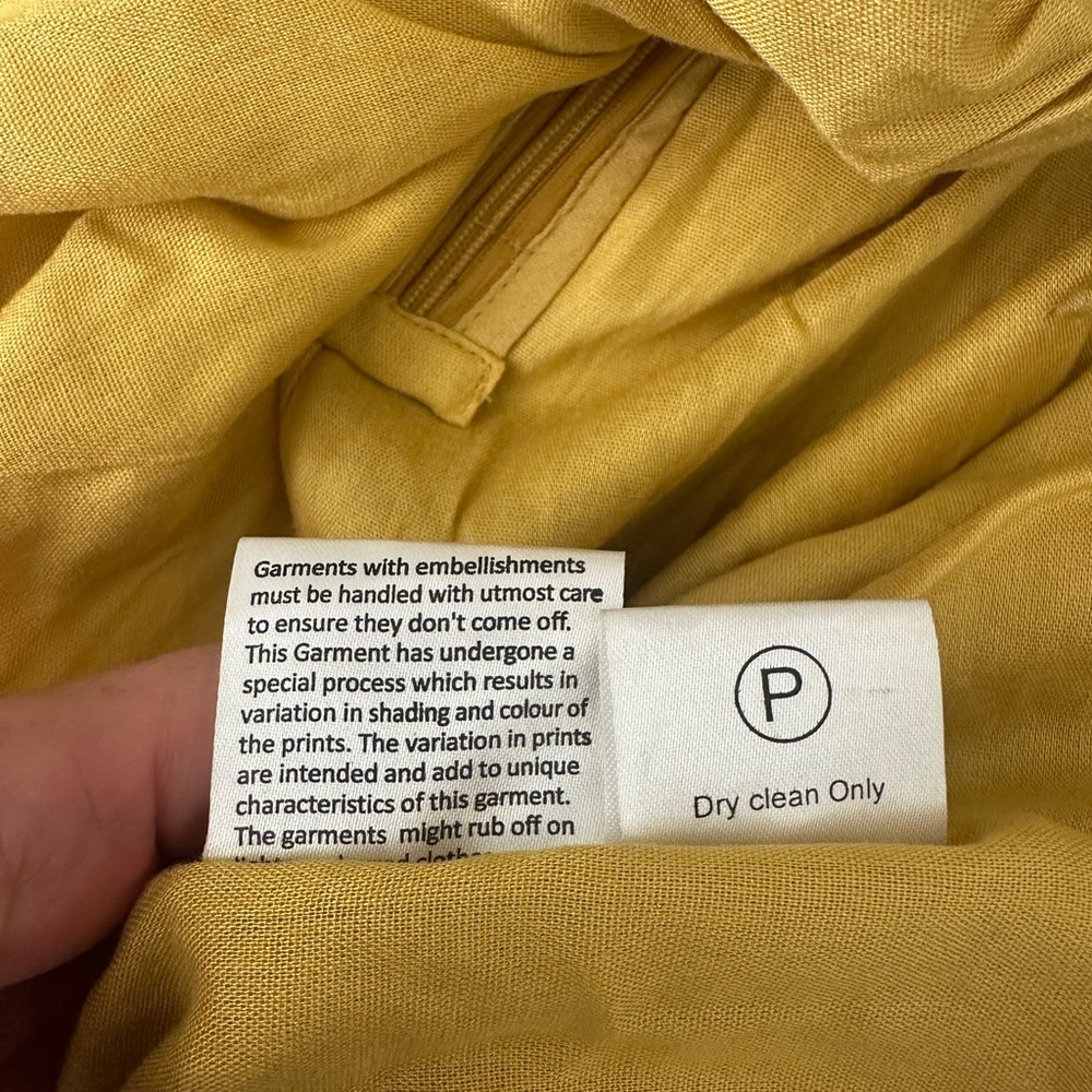 ROCOCO SAND, Size M - VEGA DRESS IN YELLOW - Picture 11 of 14